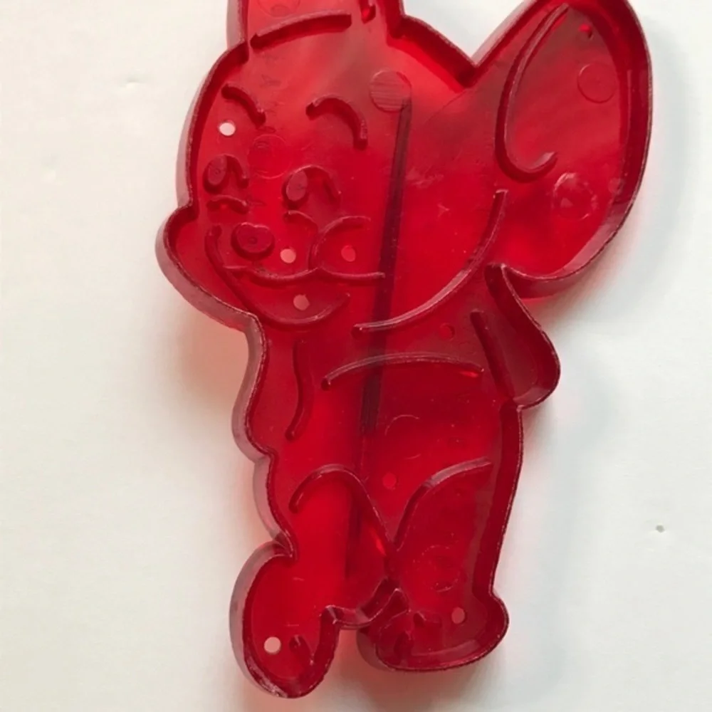 MGM Cartoon Cookie Cutters Lot of 2 Tuffy and Lucky‎ Ducky 1956 Loew’s.